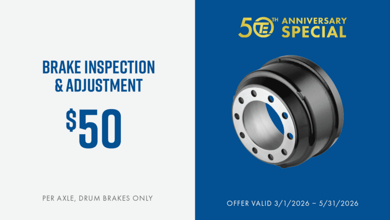Brake Inspection and Adjustment offer details