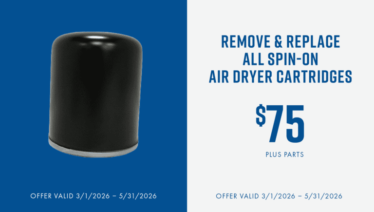 Spin-On Air Dryer Cartridges offer details